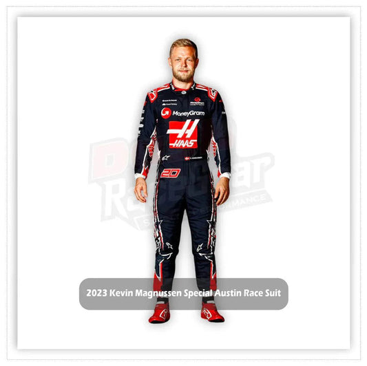 2023 Kevin Magnussen Special Austin Race Suit - US Grand Prix - Dash Racegear