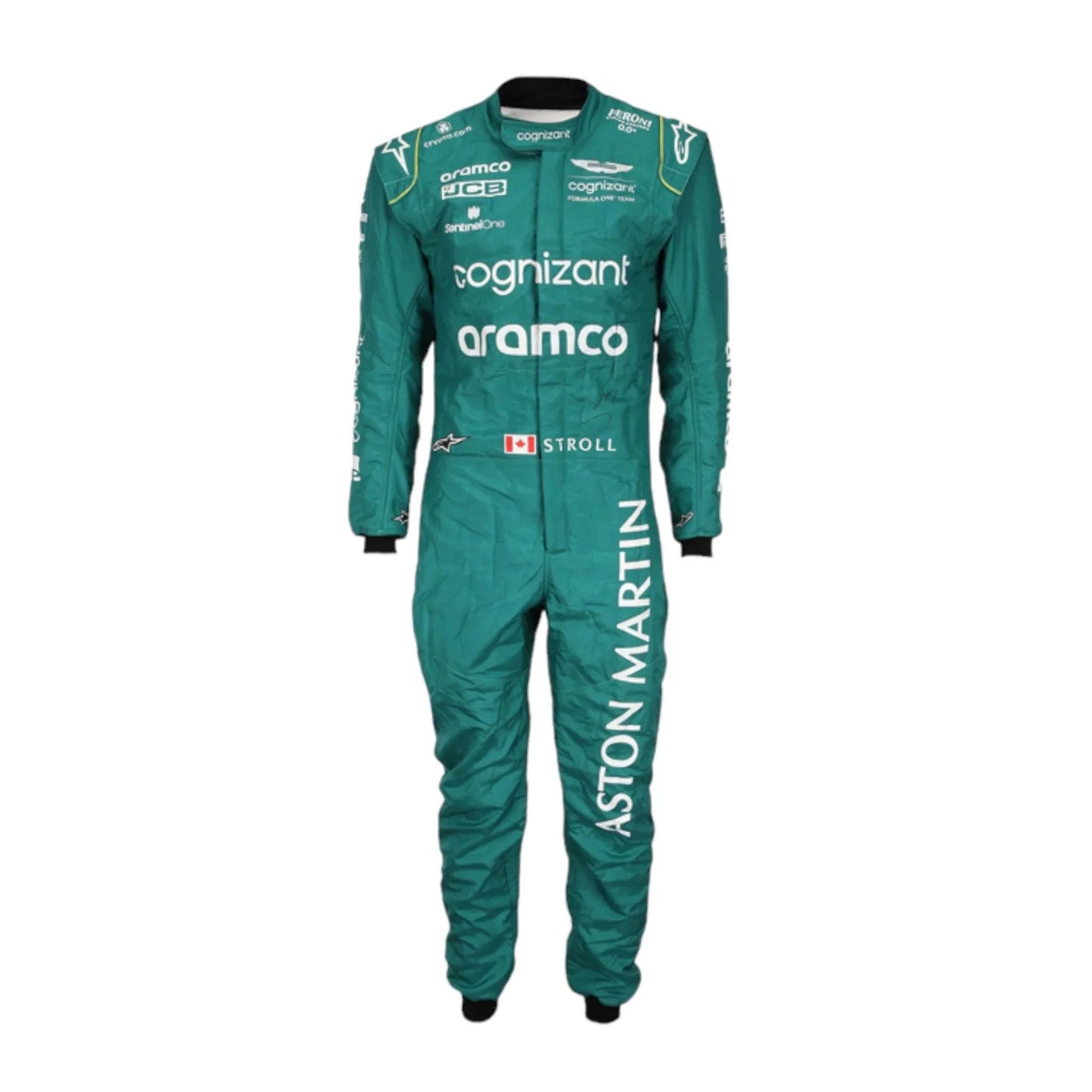 2023 LANCE STROLL ASTON MARTIN F1 RACE SUIT - Dash Racegear