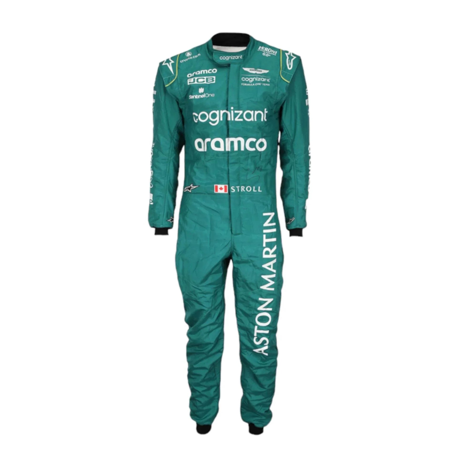 2023 LANCE STROLL ASTON MARTIN F1 RACE SUIT - Dash Racegear