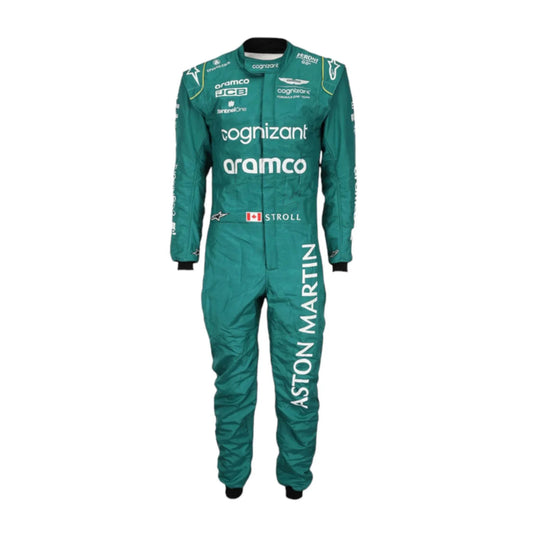 2023 LANCE STROLL ASTON MARTIN F1 RACE SUIT - Dash Racegear