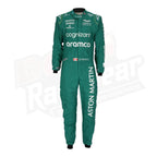 2023 Lance Stroll Aston Martin F1 Race Suit - Sao Paulo GP