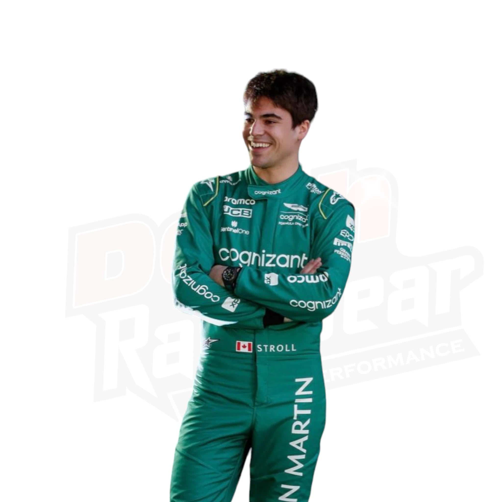 2023 Lance Stroll Aston Martin F1 Race Suit KIDS - Sao Paulo GP