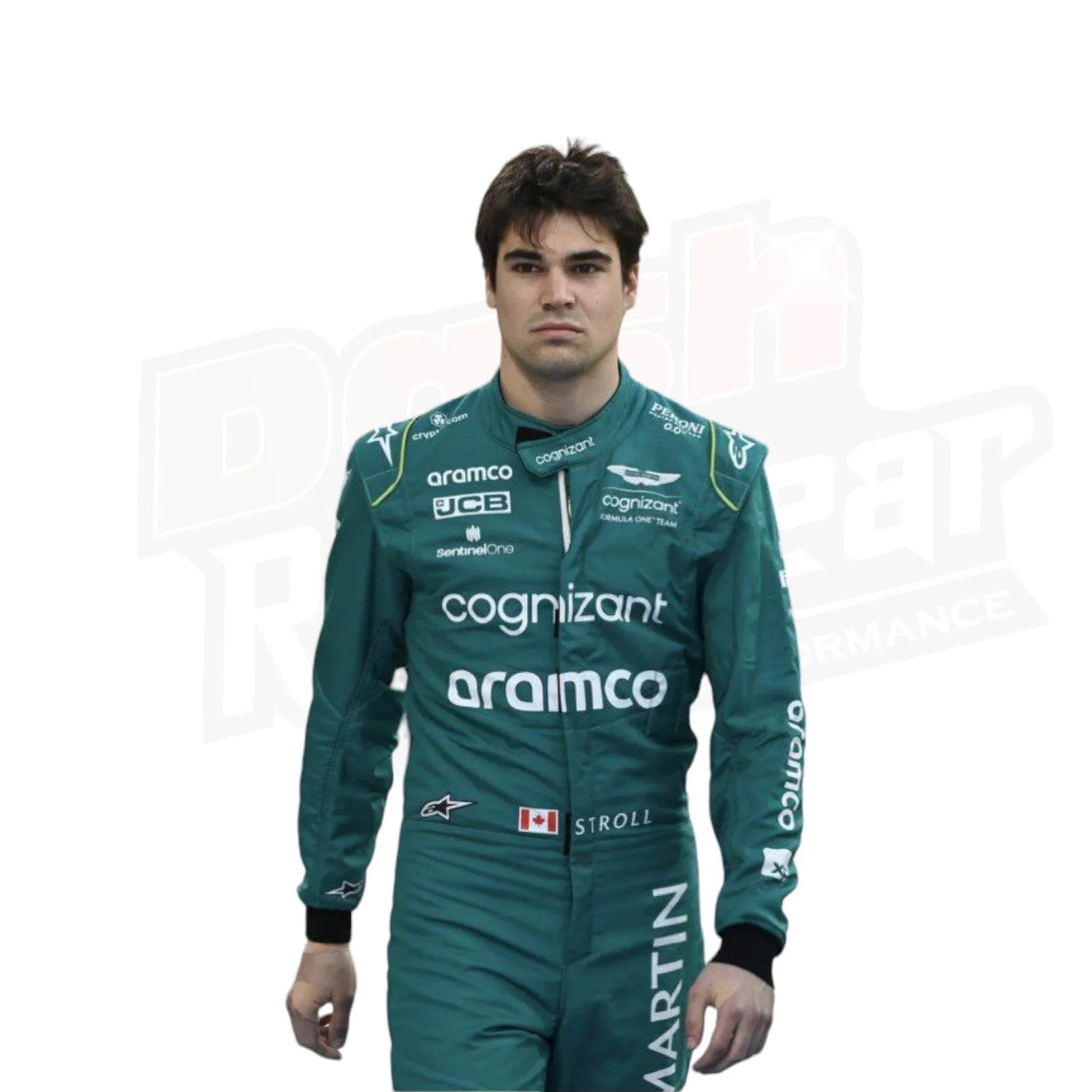 2023 Lance Stroll Aston Martin F1 Race Suit - Sao Paulo GP - Dash Racegear