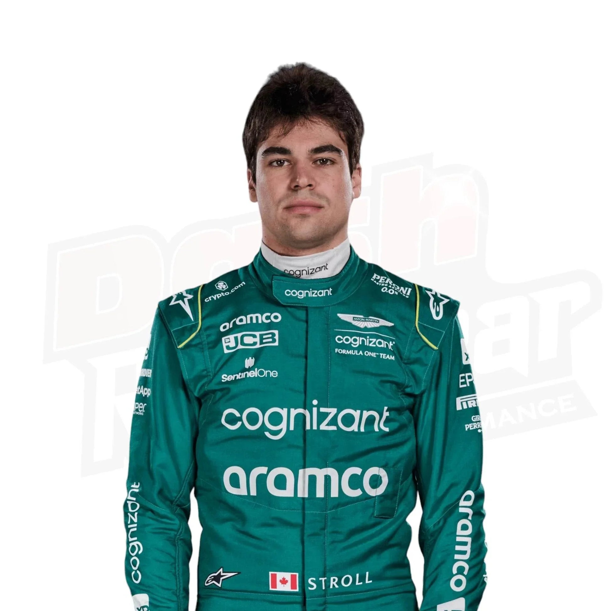 2023 Lance Stroll Aston Martin F1 Race Suit - Sao Paulo GP - Dash Racegear