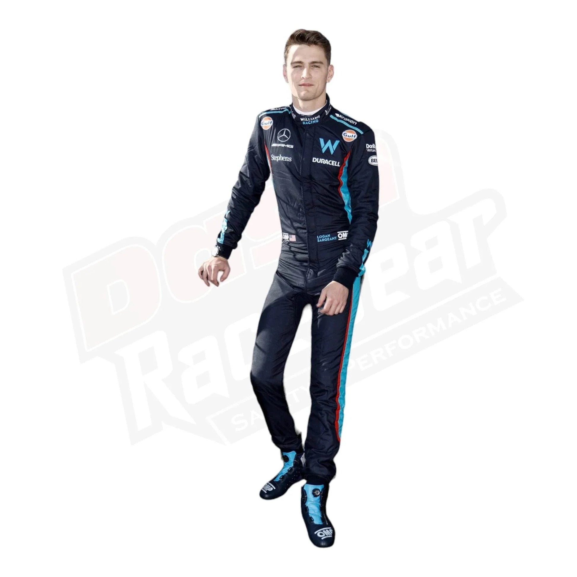 2023 Logan Sargeant Williams Racing F1 Race Suit - Dash Racegear