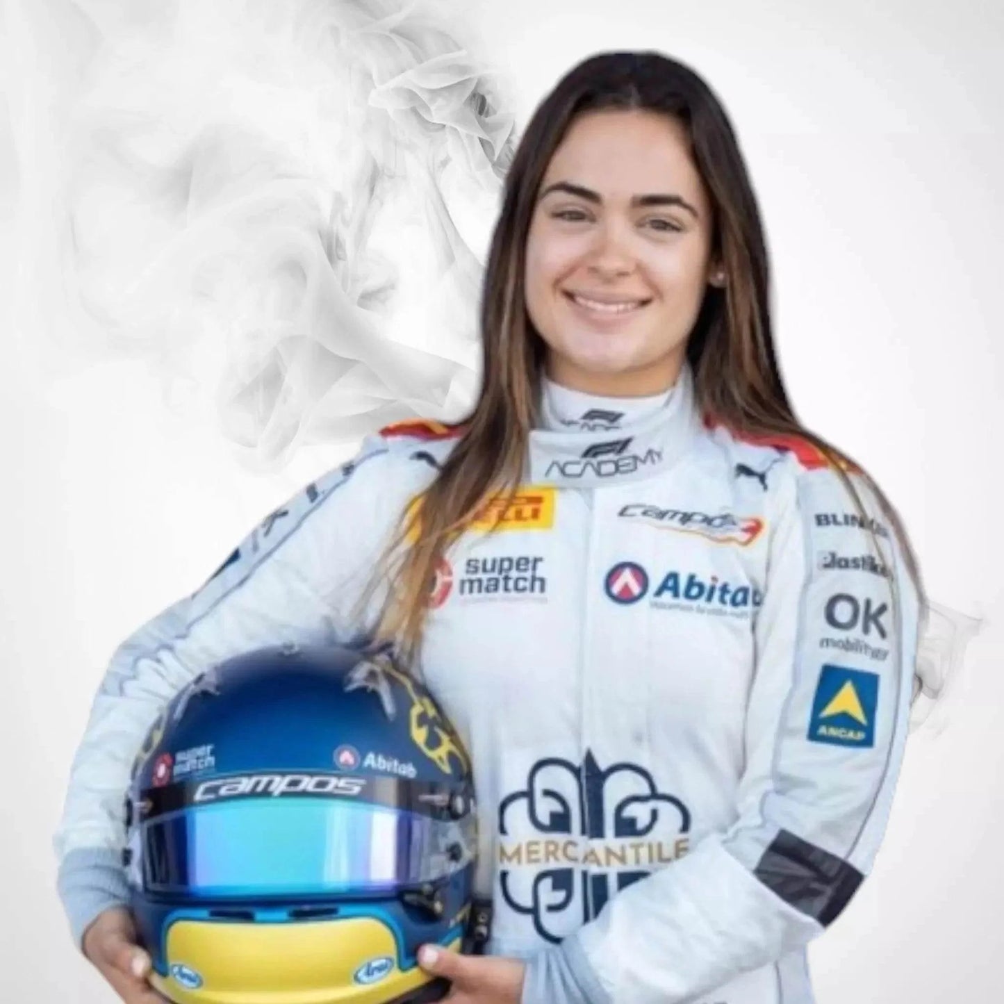 2023 Maite Cáceres Race Suit Mercantile Campos Racing - Dash Racegear