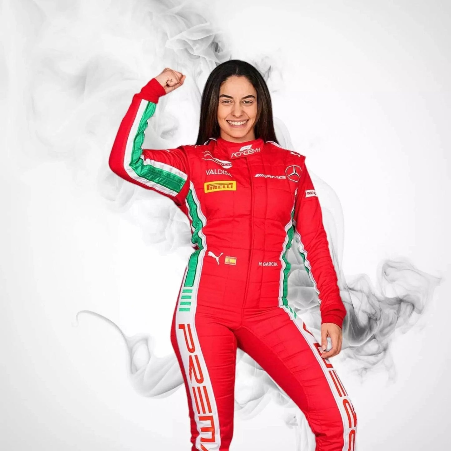 2023 Marta García F1 Race Suit Prema Racing - Dash Racegear