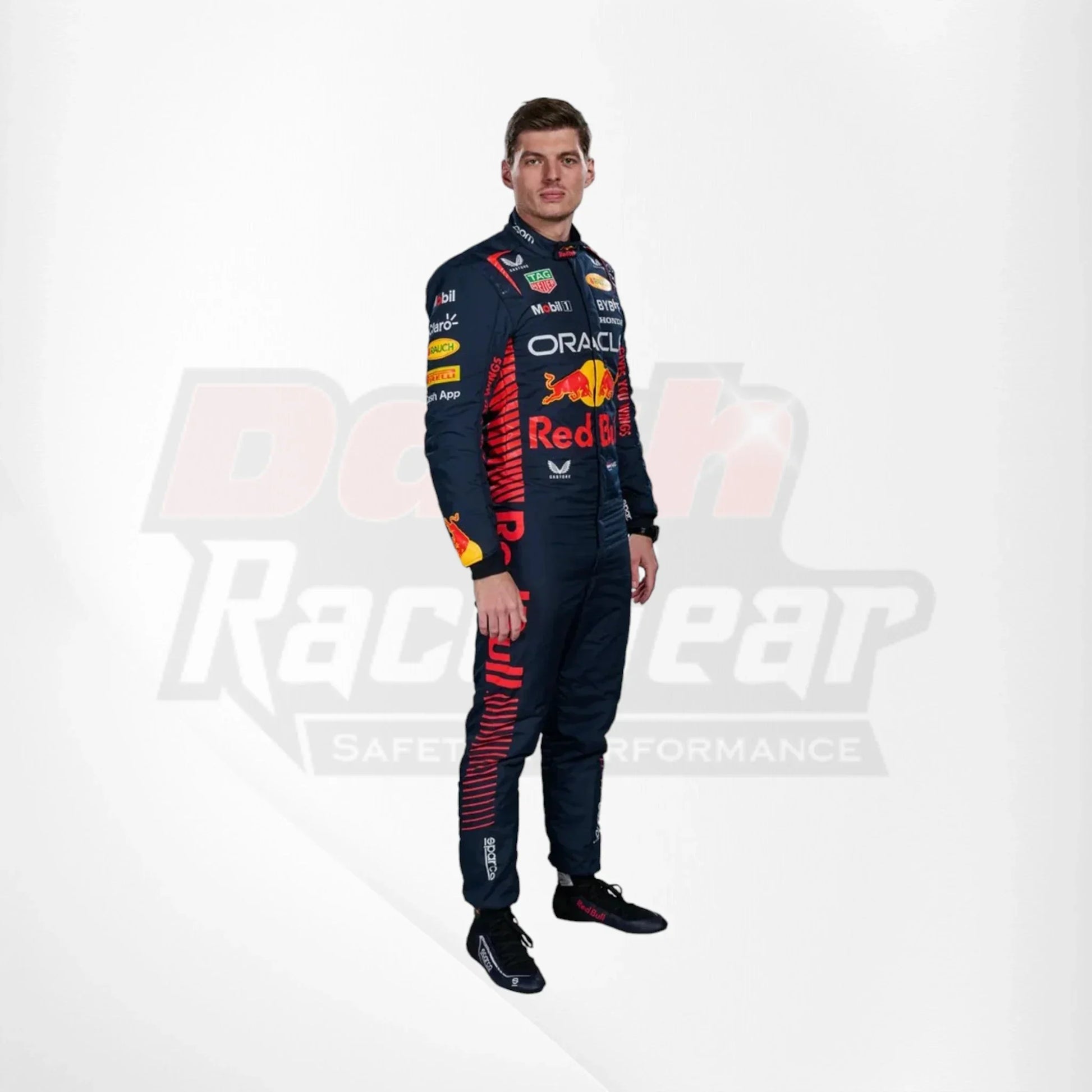 Official Style 2023 Max Verstappen Red Bull Racing Formula 1 Suit - Dash Racegear
