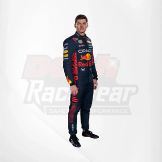 Official Style 2023 Max Verstappen Red Bull Racing Formula 1 Suit