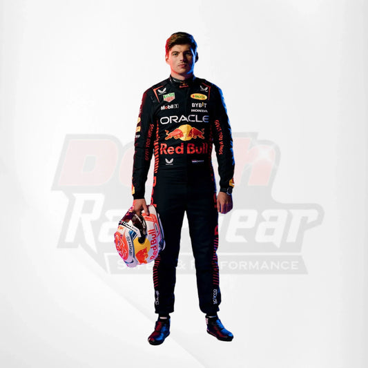 Official Style 2023 Max Verstappen Red Bull Racing Formula 1 Suit - Dash Racegear