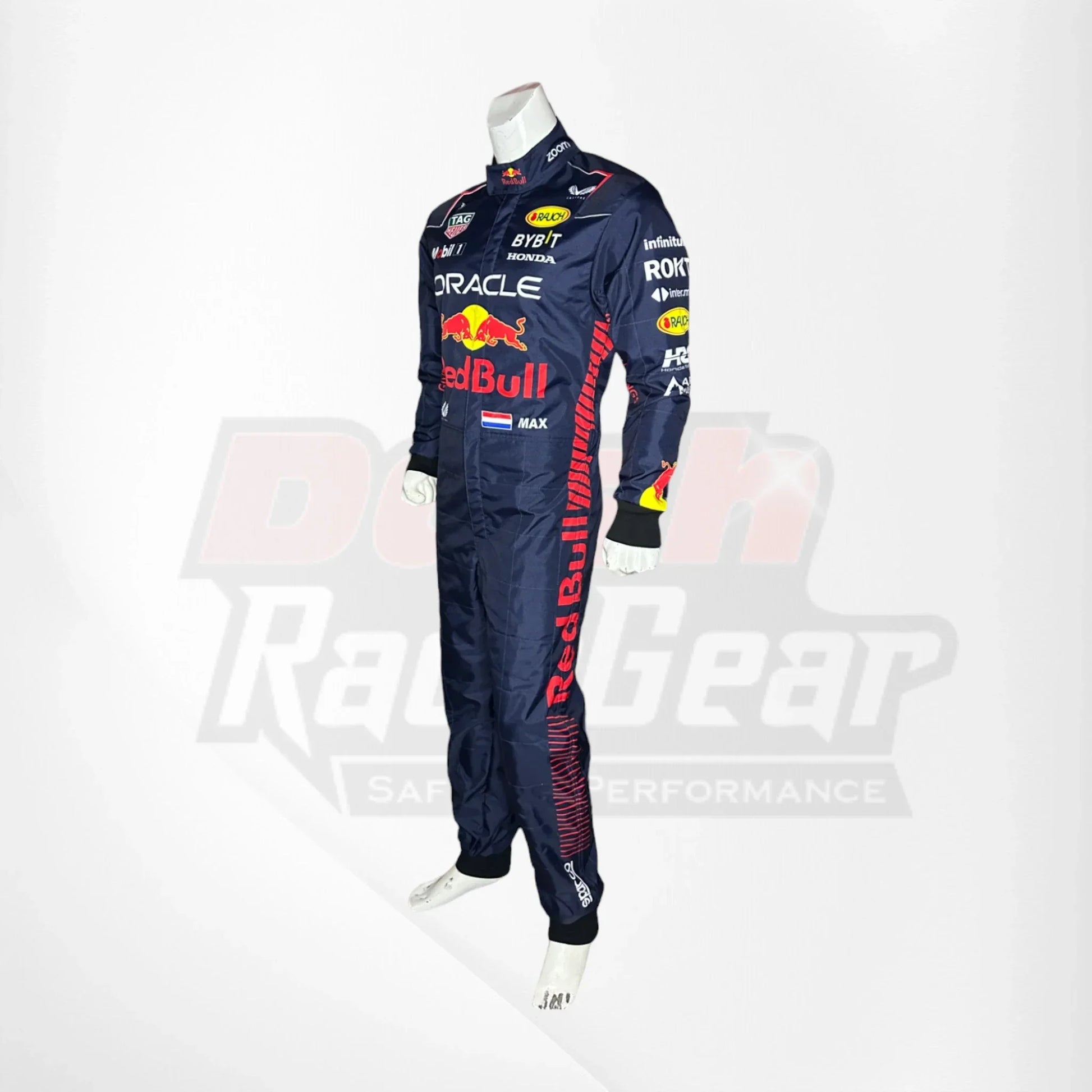 Official Style 2023 Max Verstappen Red Bull Racing Formula 1 Suit - Dash Racegear