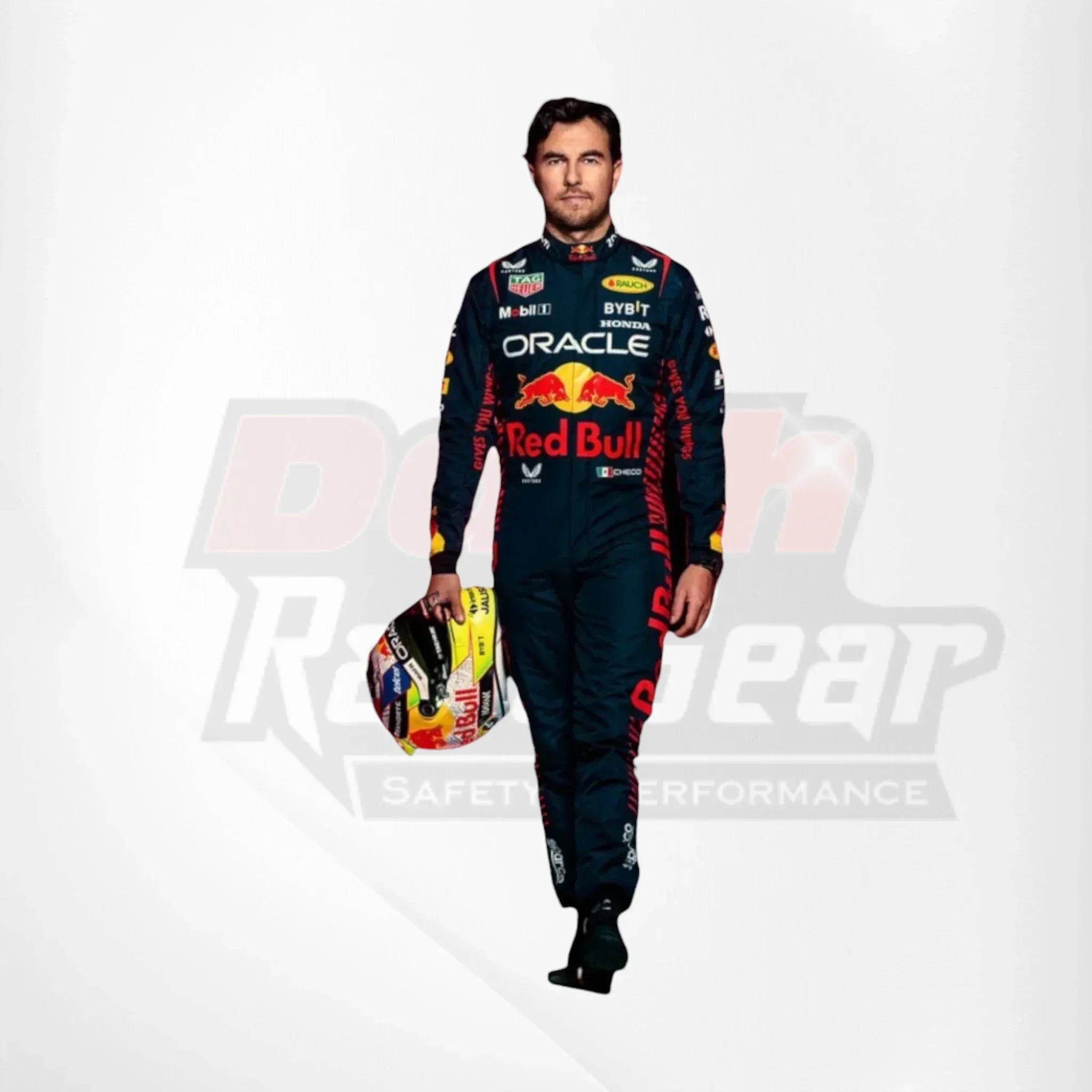 2023 Max Verstappen Sergio Pérez F1 Team Race Suit Sergio Pérez