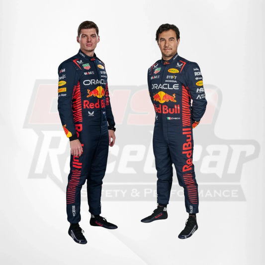 2023 Max Verstappen Sergio Pérez F1 Team Race Suit - Dash Racegear