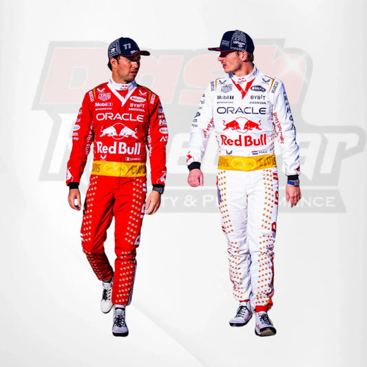 2023 Max Verstappen's Sergio Perez F1 Team Race Suit - Las Vegas - Dash Racegear