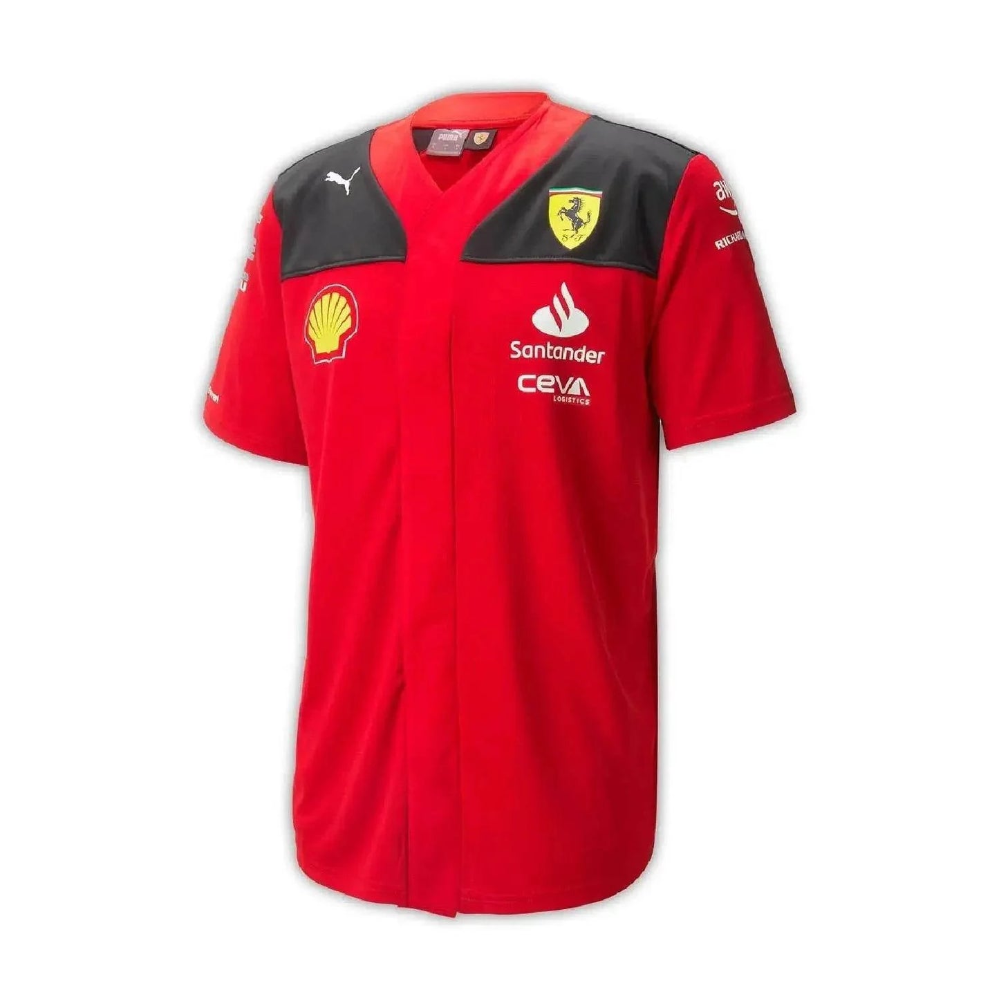 Scuderia Ferrari 2023 Miami Team Baseball Shirt - Dash Racegear