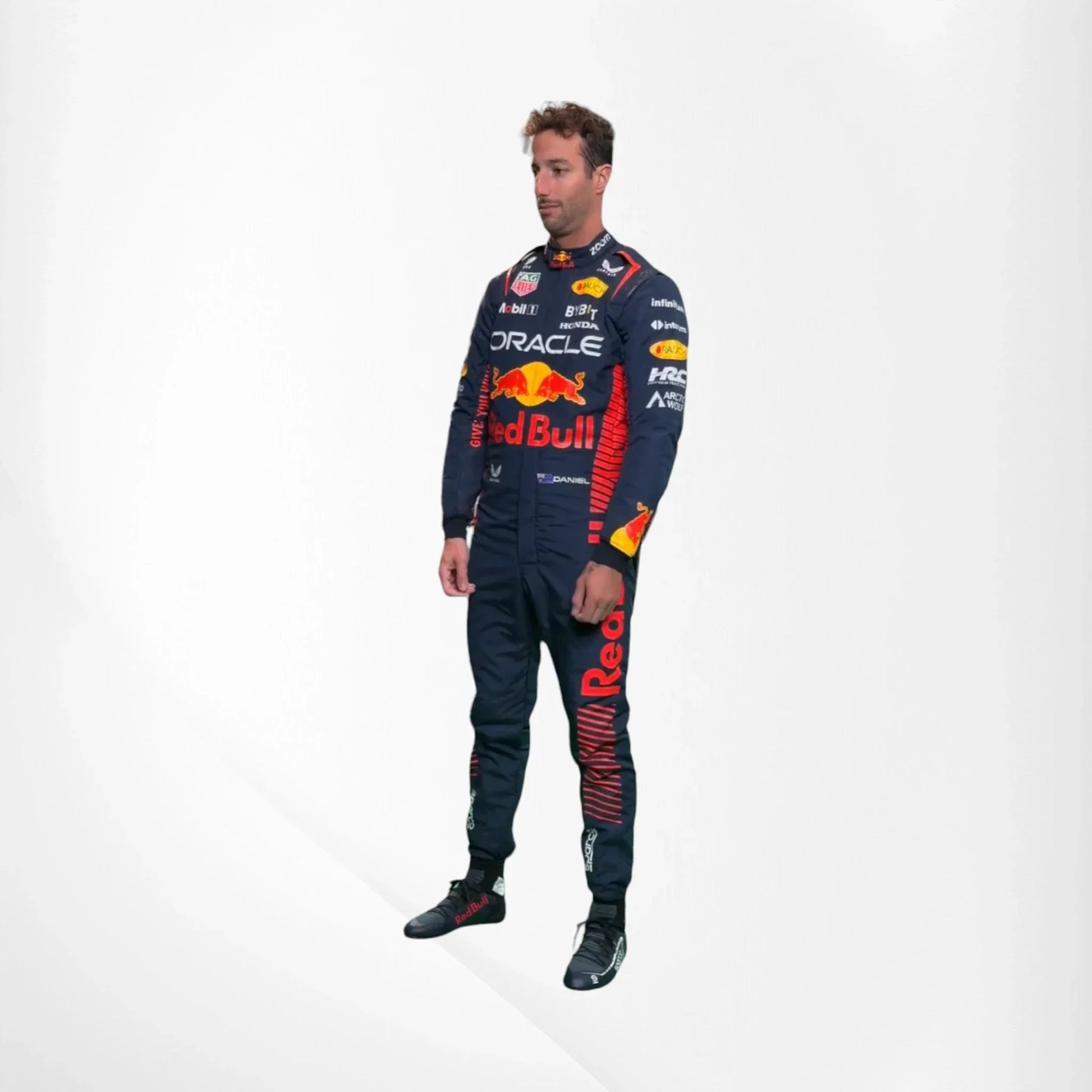2023 New Daniel Ricciardo F1 Race Boots - Dash Racegear