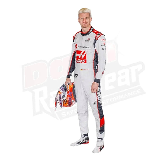 2023 Nico Hulkenberg Haas F1 Race Suits - Las Vegas - Dash Racegear
