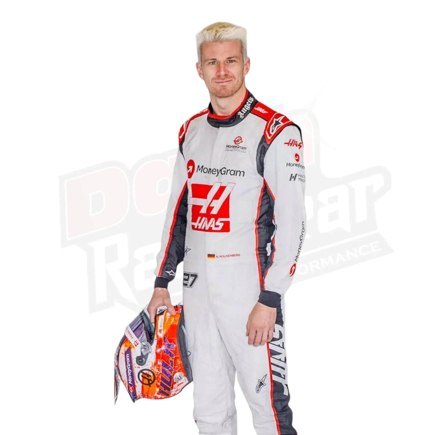 2023 Nico Hulkenberg Haas F1 Race Suits - Las Vegas - Dash Racegear