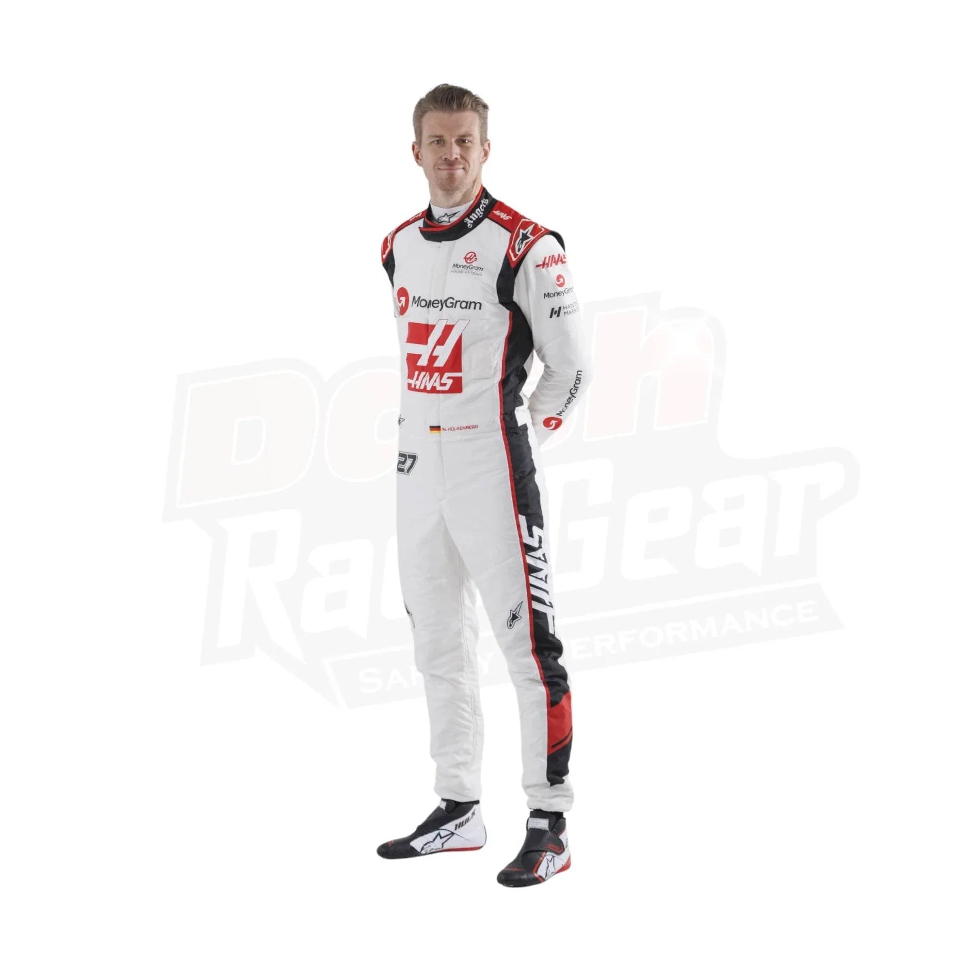 2023 Nico Hulkenberg Haas F1 Team F1 Race Suit - Dash Racegear