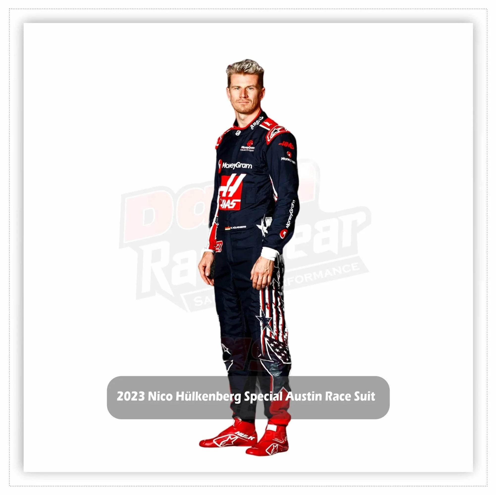 2023 Nico Hülkenberg Special Austin Race Suit - Us Grand Prix - Dash Racegear Store