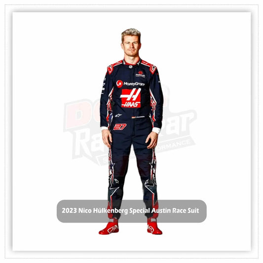 2023 Nico Hülkenberg Special Austin Race Suit - Us Grand Prix - Dash Racegear