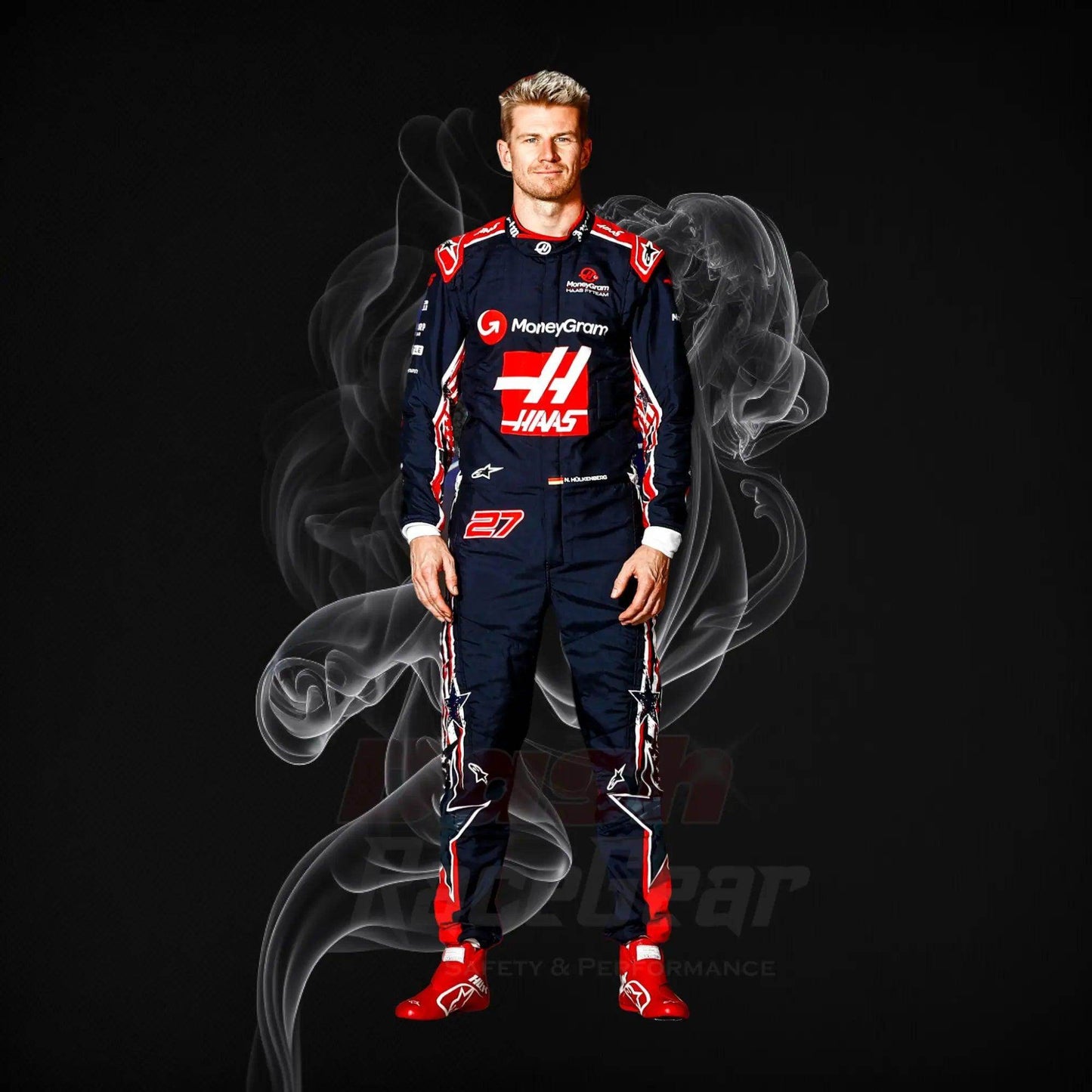 2023 Nico Hülkenberg Special Austin Race Suit KIDS - Us Grand Prix - Dash Racegear