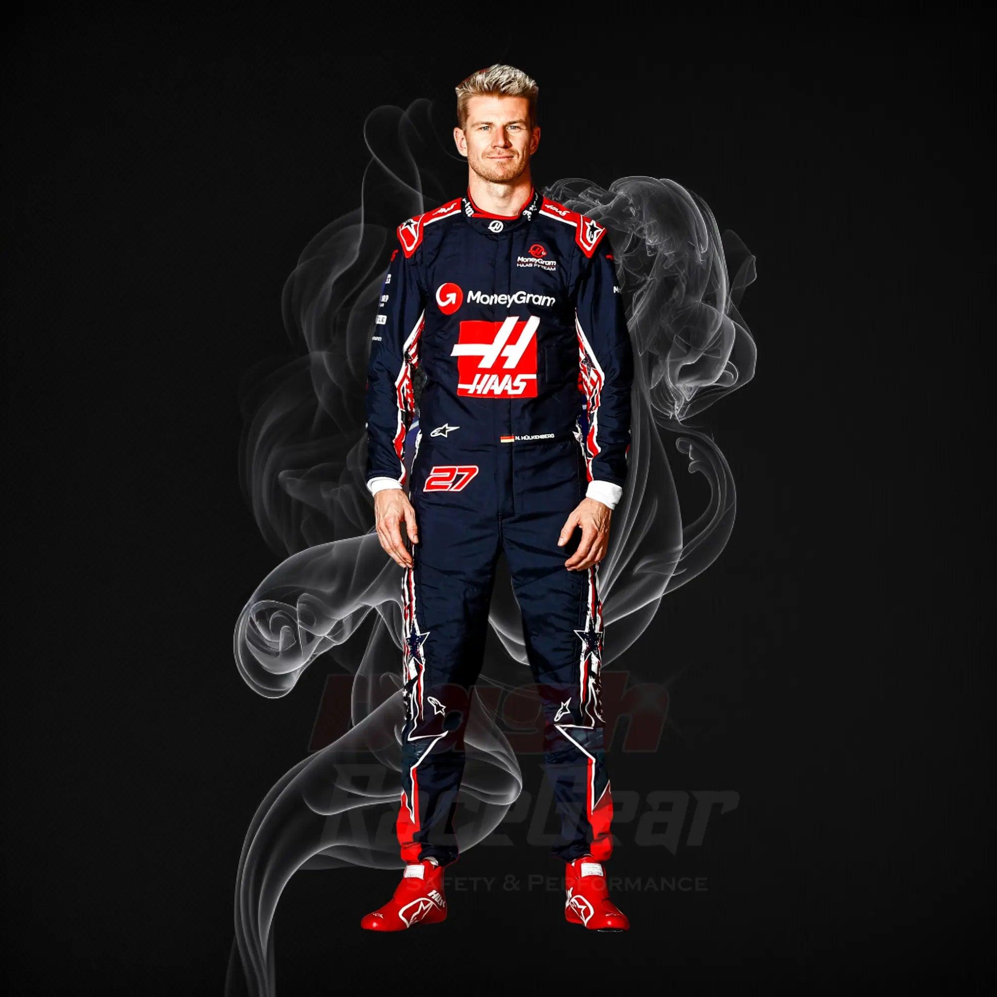 2023 Nico Hülkenberg Special Austin Race Suit KIDS - Us Grand Prix