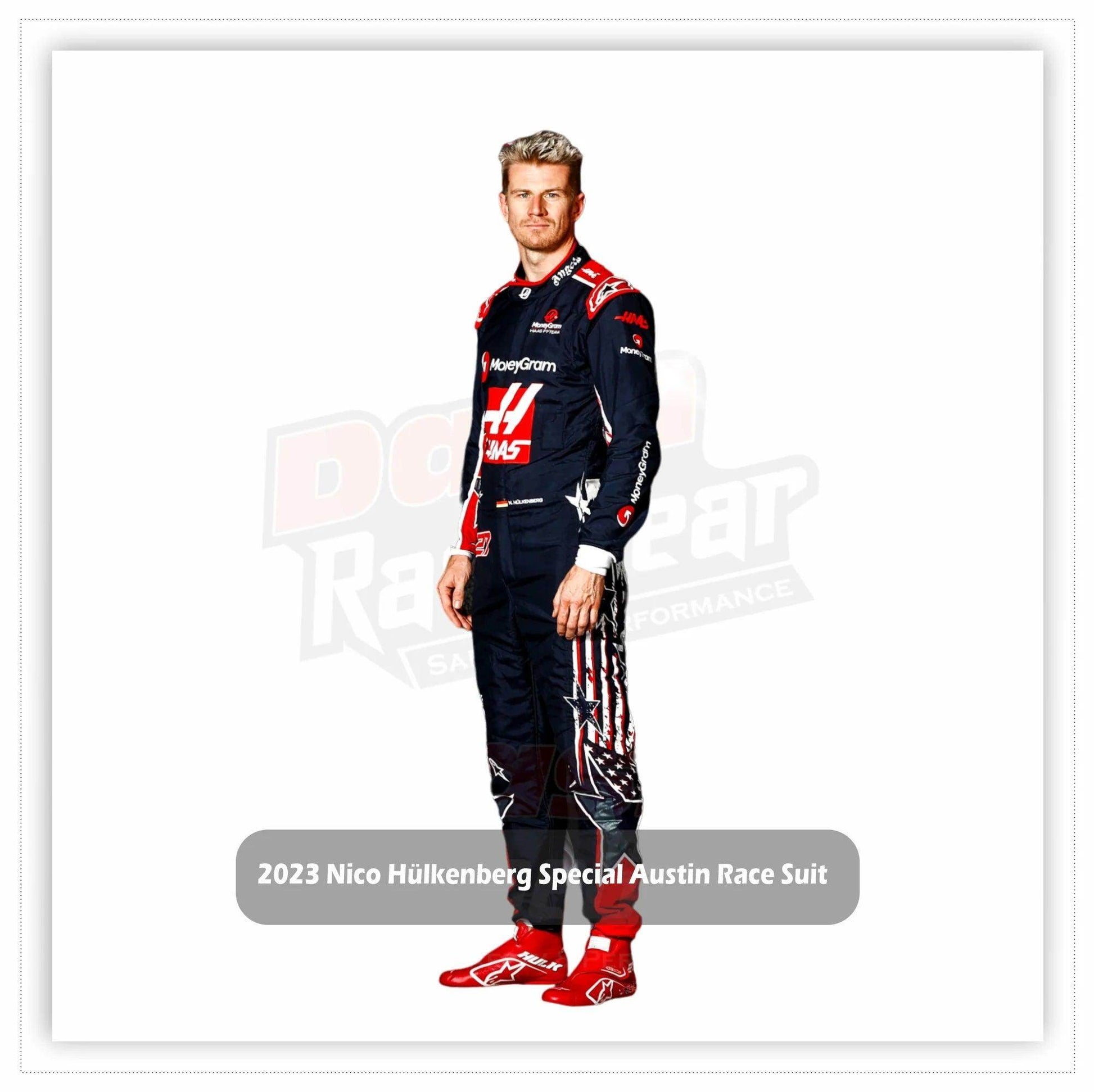 2023 Nico Hülkenberg Special Austin Race Suit KIDS - Us Grand Prix - Dash Racegear