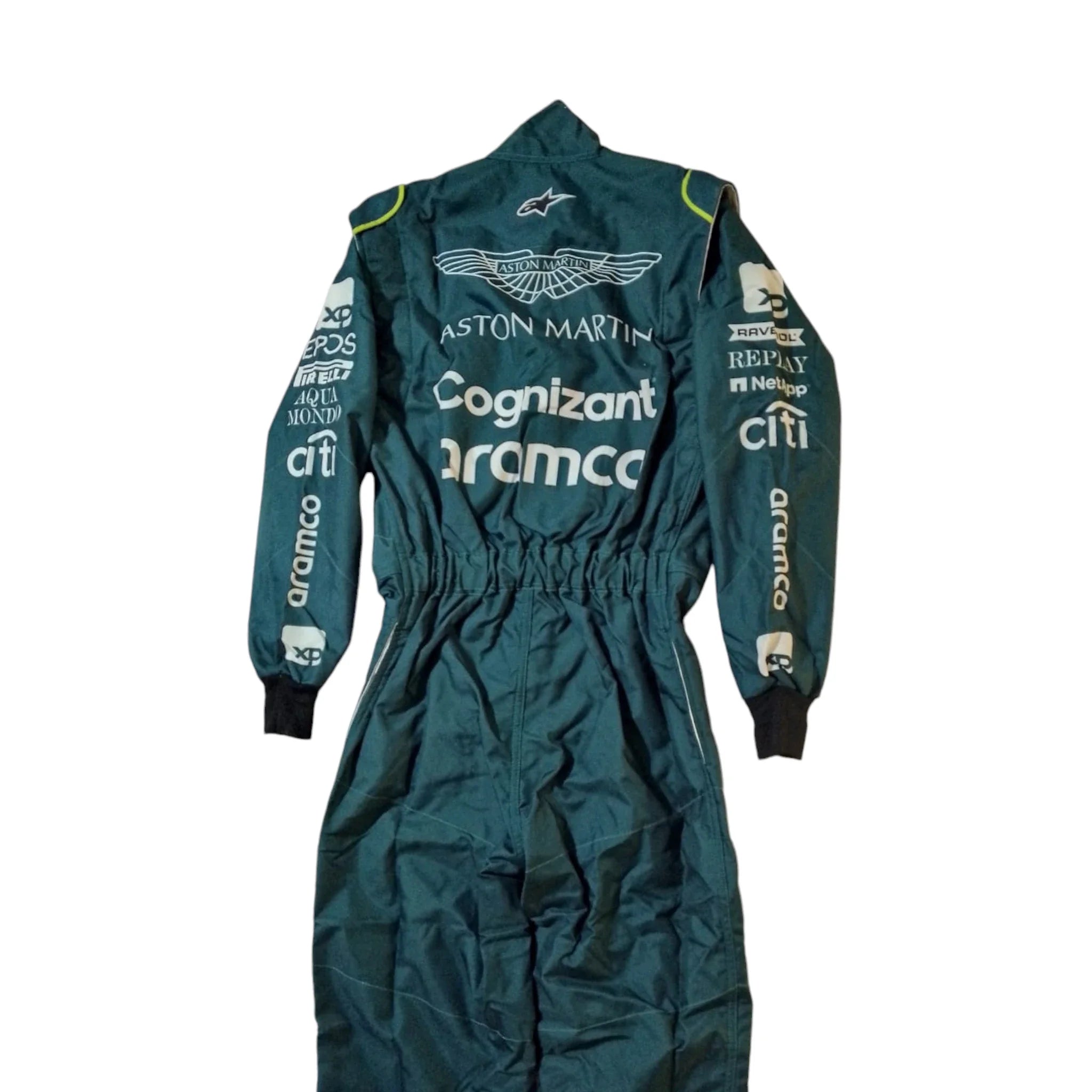 2023 Official Fernando Alonso Aston Martin F1 Race Suit - Dash Racegear