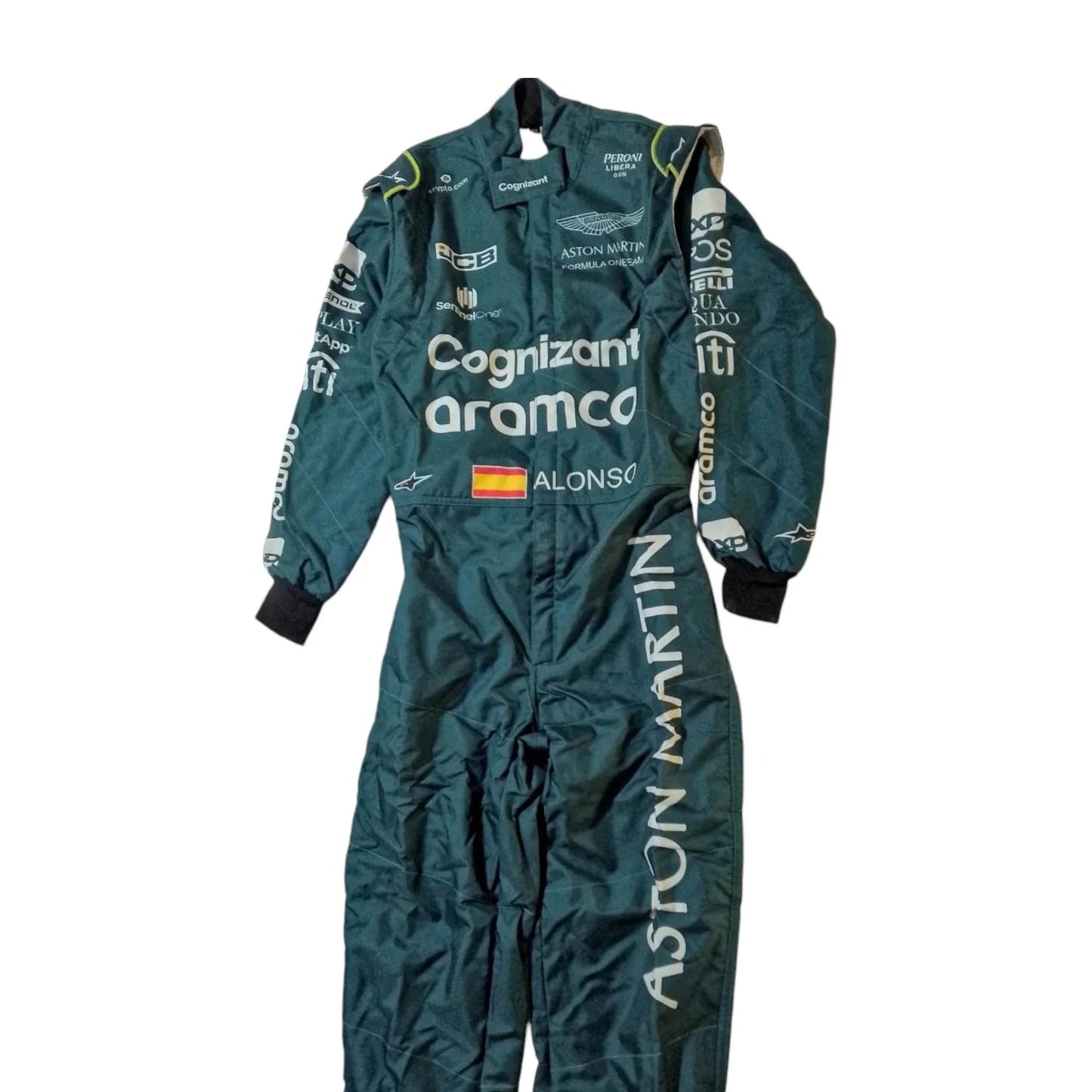 2023 Official Fernando Alonso Aston Martin F1 Race Suit - Dash Racegear