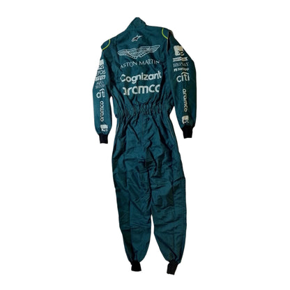 2023 Official Fernando Alonso Aston Martin F1 Race Suit - Dash Racegear