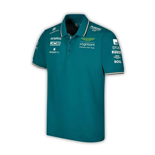 Aston Martin F1 2023 Official Team Polo - Dash Racegear