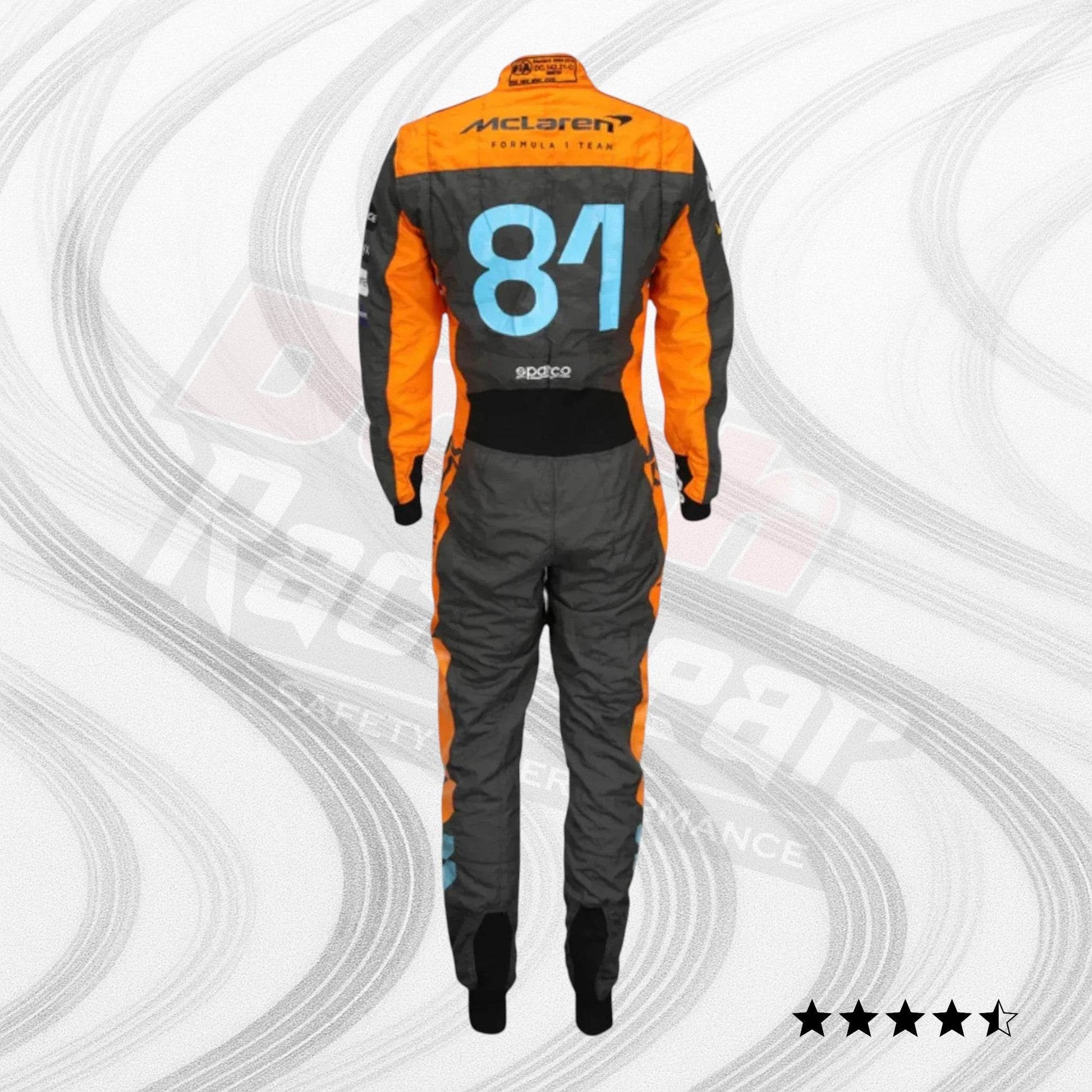 2023 New Oscar Piastri official Replica Race Suit Team McLaren F1 - Dash Racegear