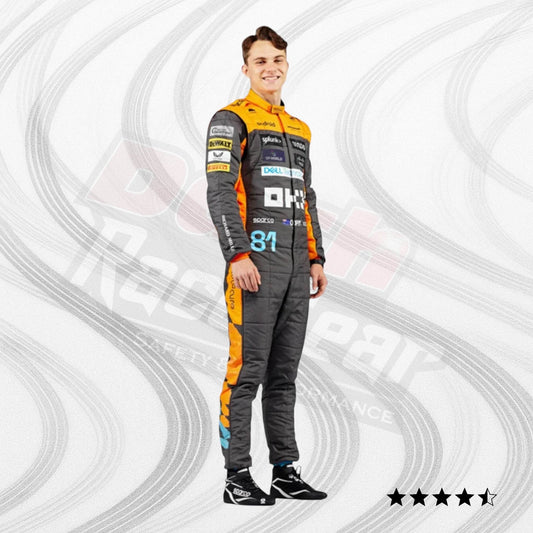 2023 Oscar Piastri McLaren Formula 1 Race Suit - Dash Racegear