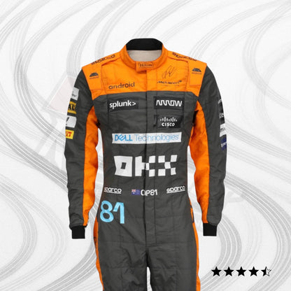 2023 Oscar Piastri McLaren Formula 1 Race Suit - Dash Racegear