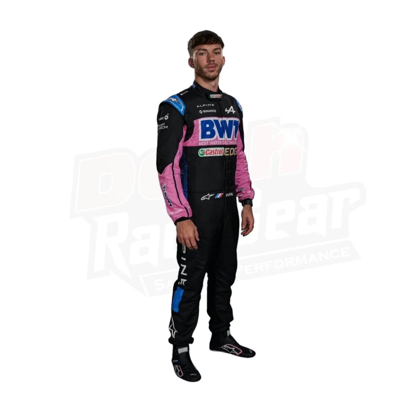 2023 Pierre Gasly BWT Alpine F1 Team Race Suit - Mexico GP - Dash Racegear