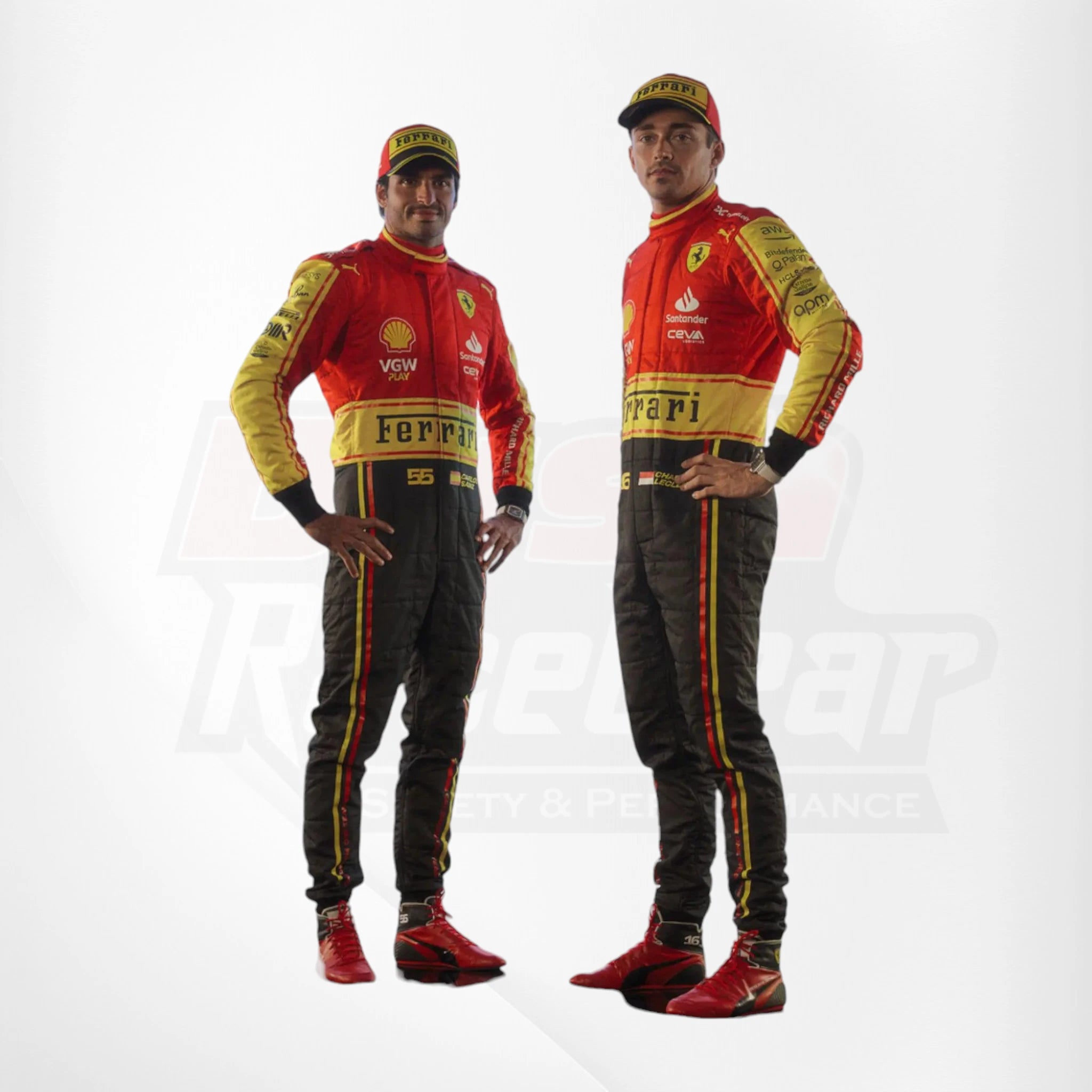 2023 Scuderia Ferrari F1 Race Suit KIDS Monza GP Special Edition