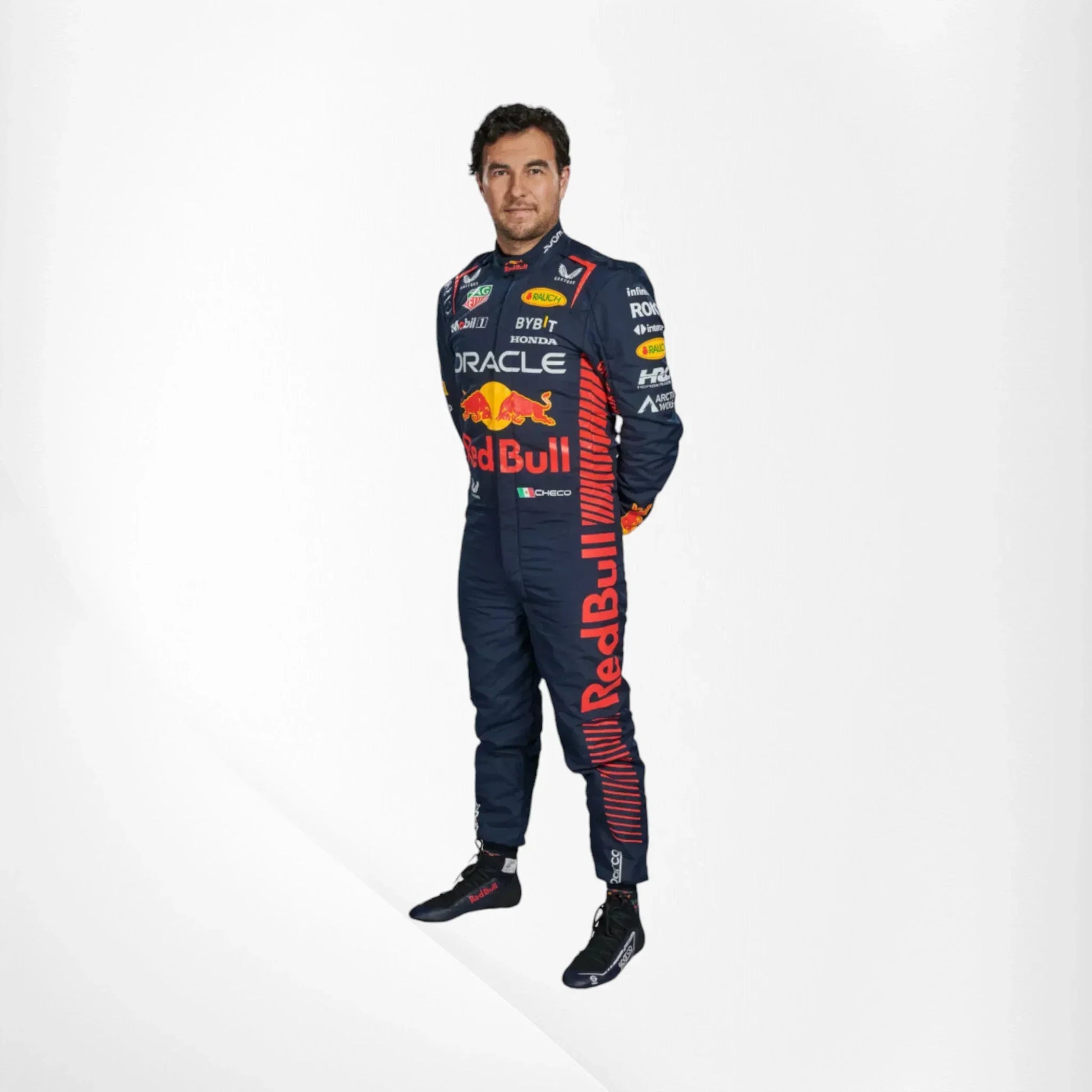 2023 Sergio Perez Formula 1 Race Boots - Dash Racegear