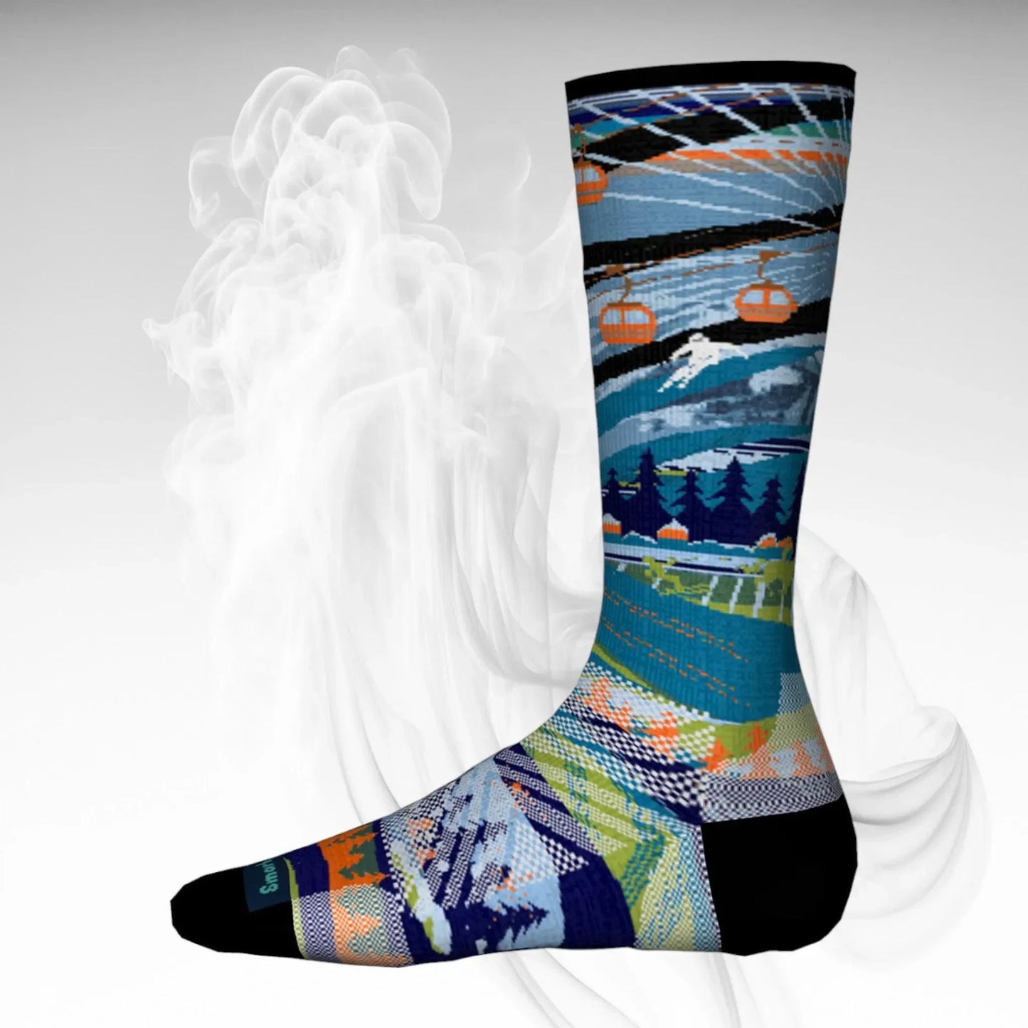 2023 Smartwool JR Zero Cushion Skication Socks - Dash Racegear