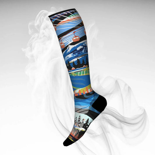 2023 Smartwool Men's Zero Cushion Skication Sock - Dash Racegear