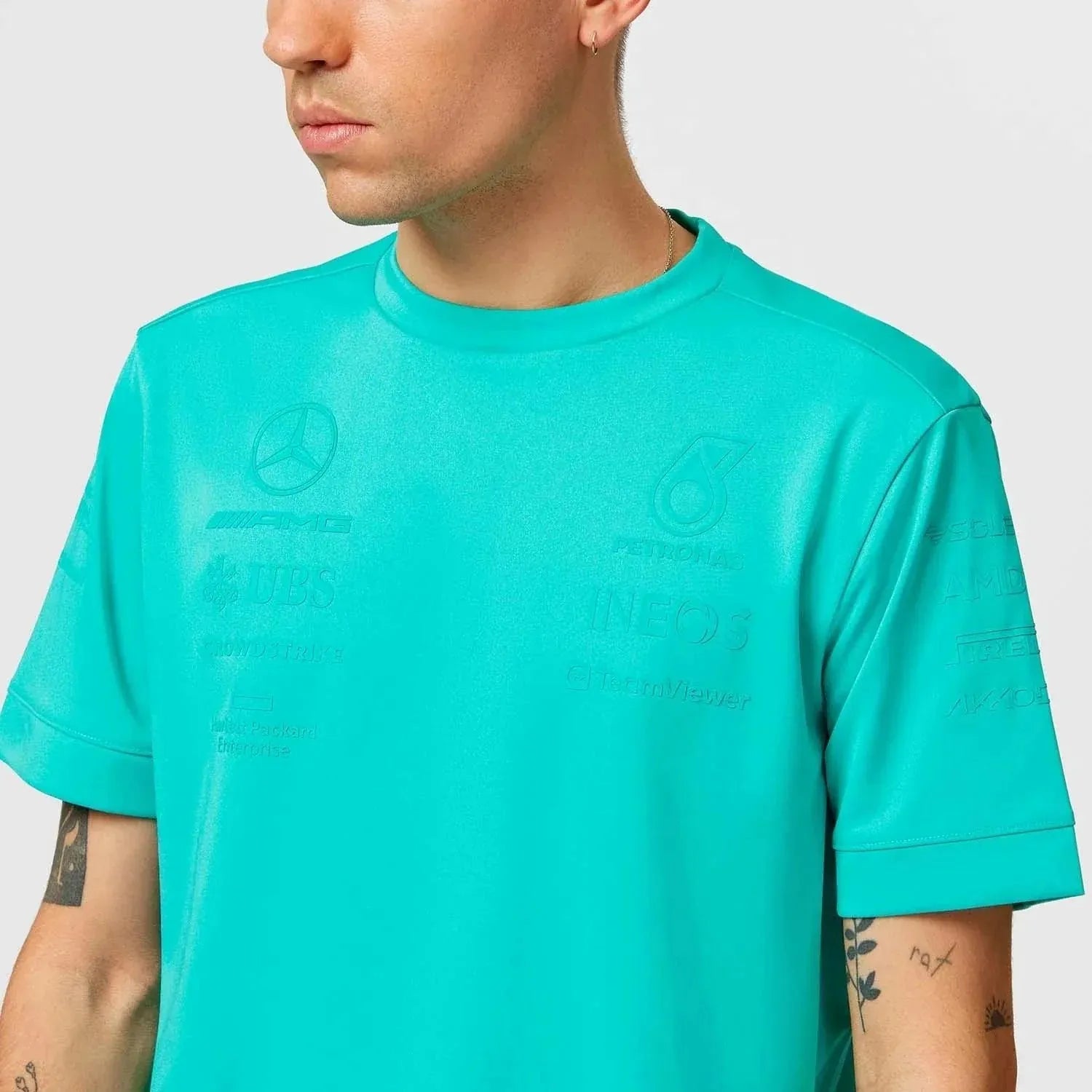 Mercedes-AMG Petronas 2023 Stealth Team T-Shirt - Dash Racewear