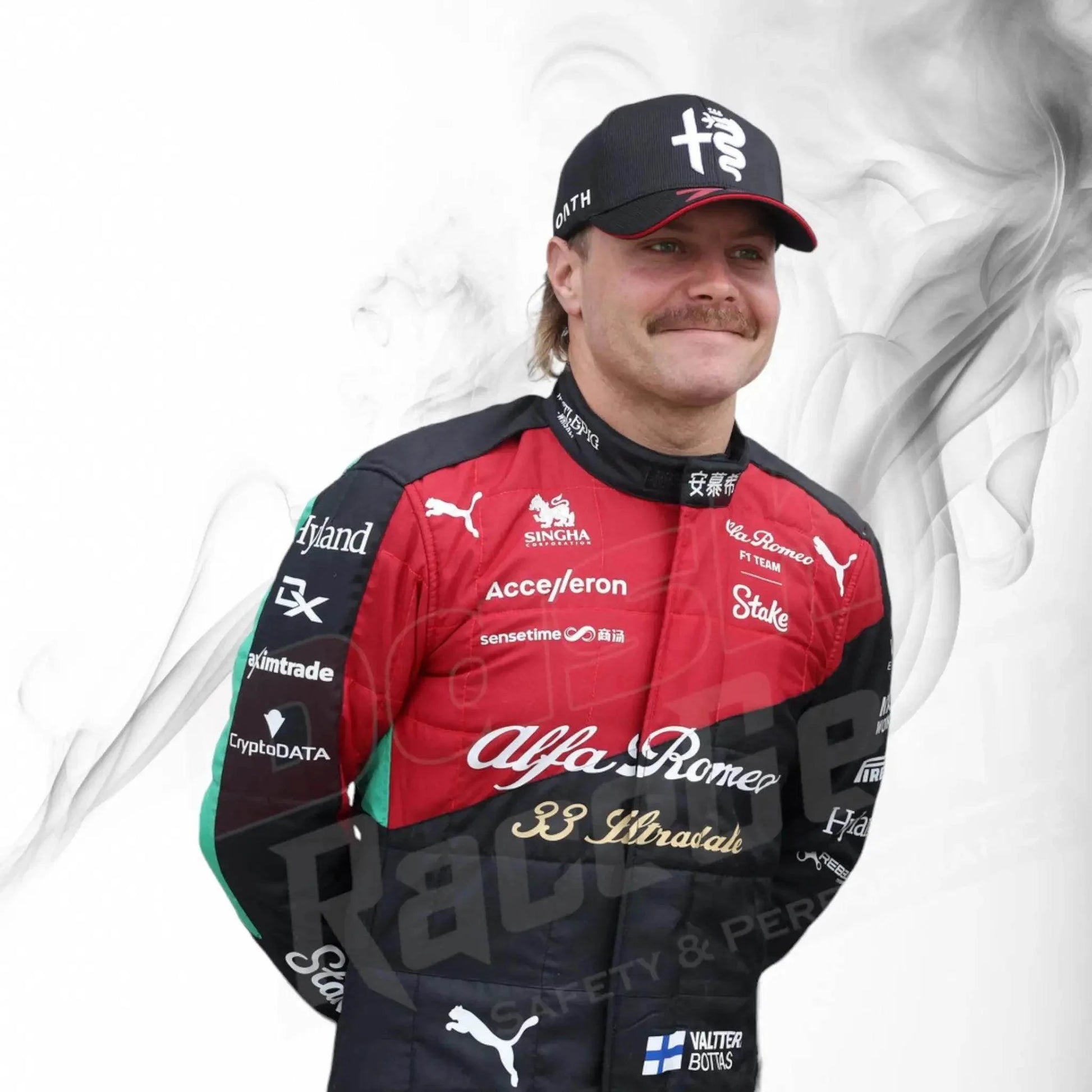 2023 VALTTERI BOTTAS ALFA ROMEO RACE SUIT - ITALIAN GP - Dash Racegear