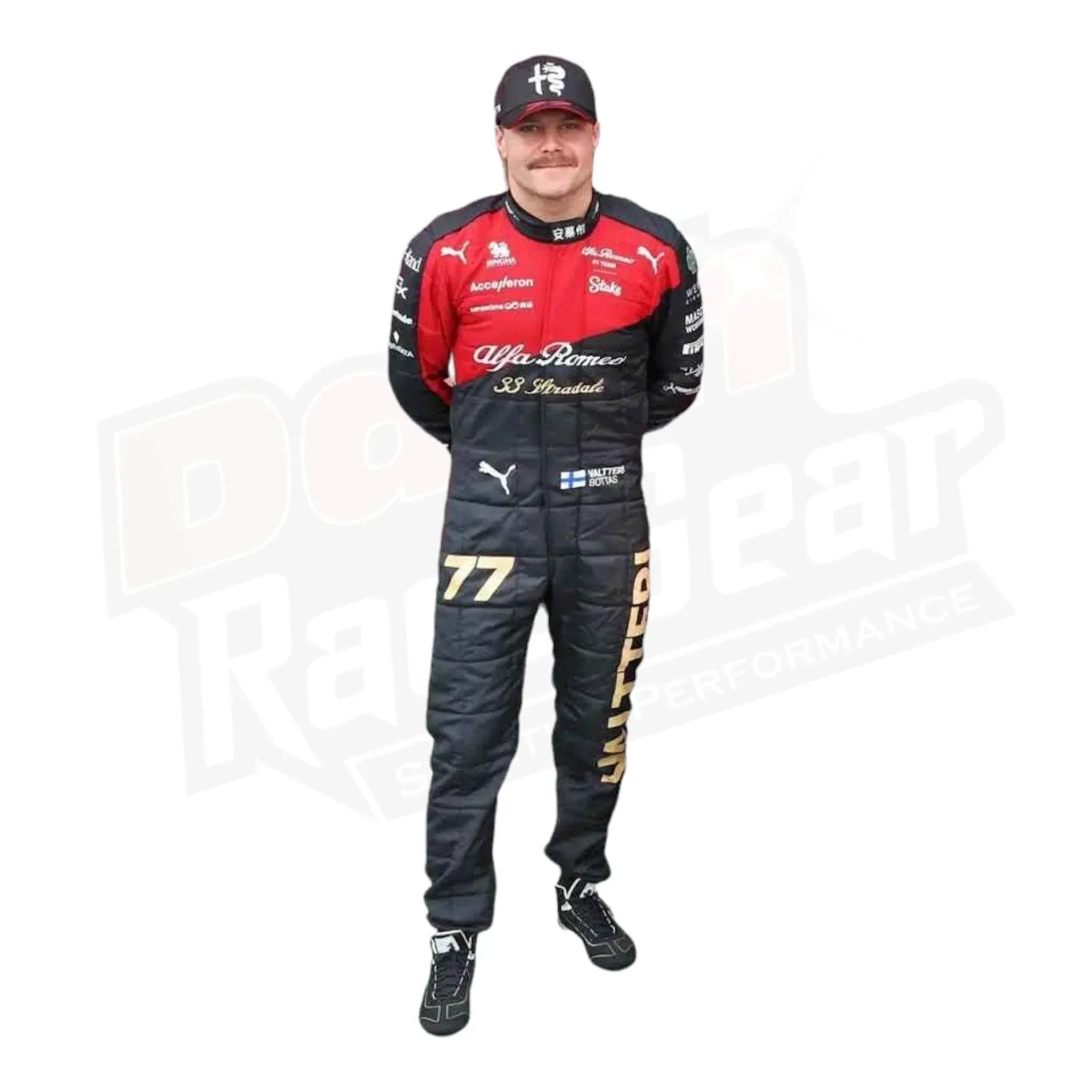 2023 VALTTERI BOTTAS ALFA ROMEO RACE SUIT - ITALIAN GP DASH RACEGEAR