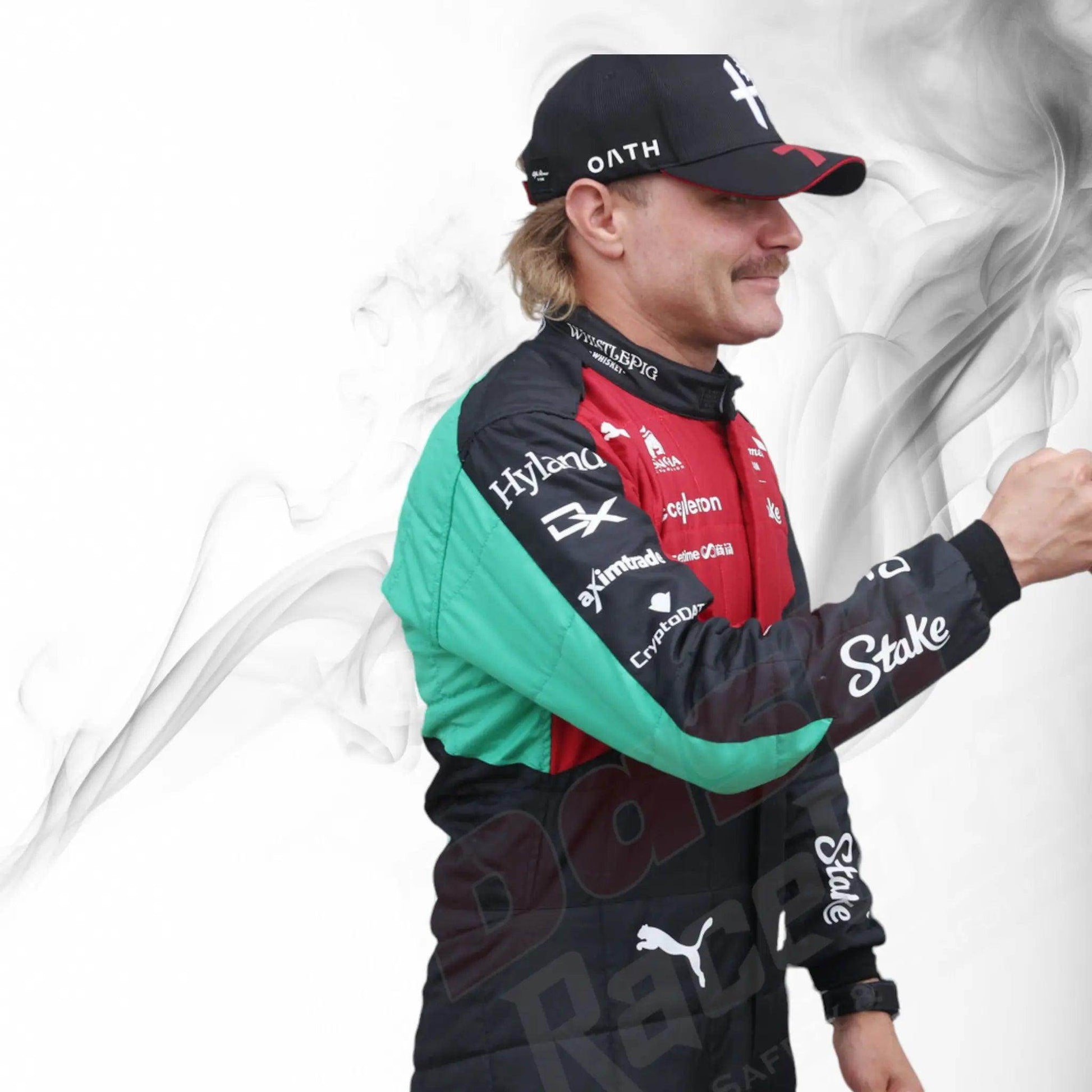 2023 VALTTERI BOTTAS ALFA ROMEO RACE SUIT KIDS - ITALIAN GP - Dash Racegear