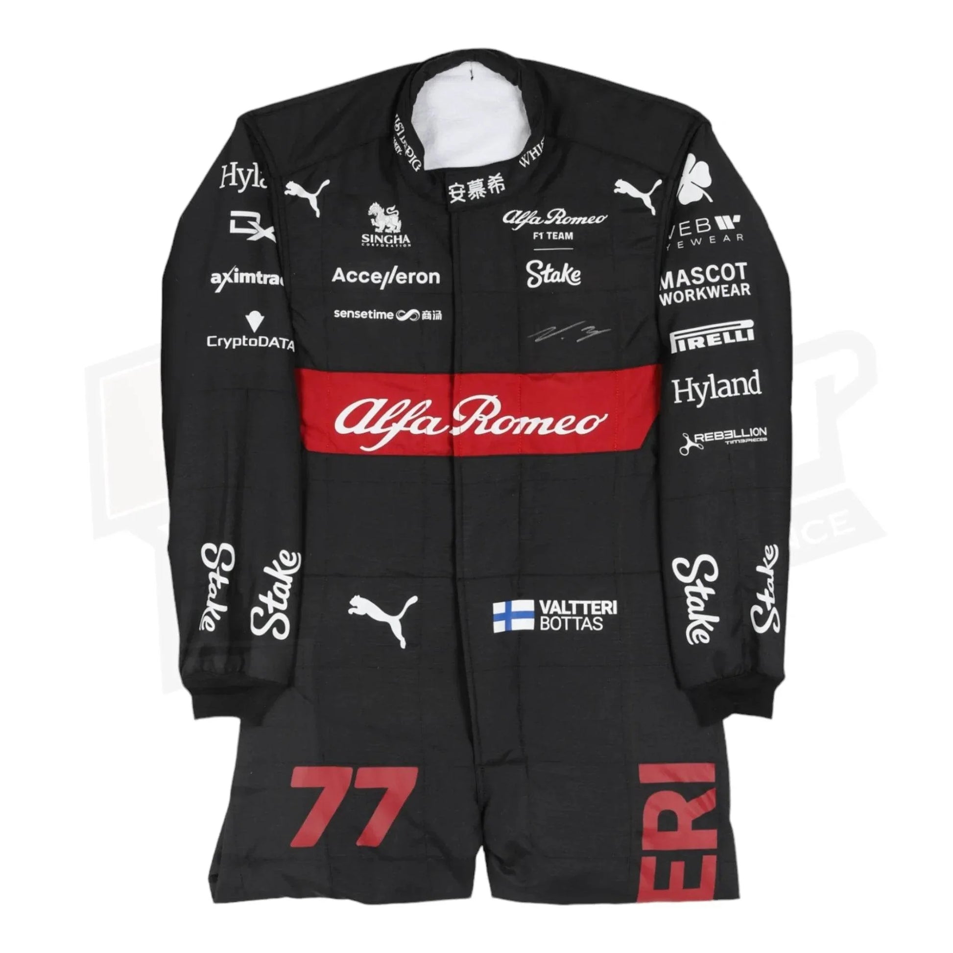 2023 Valtteri Bottas Alfa Romeo F1 Team Stake Replica Race Suit - Dash Racegear