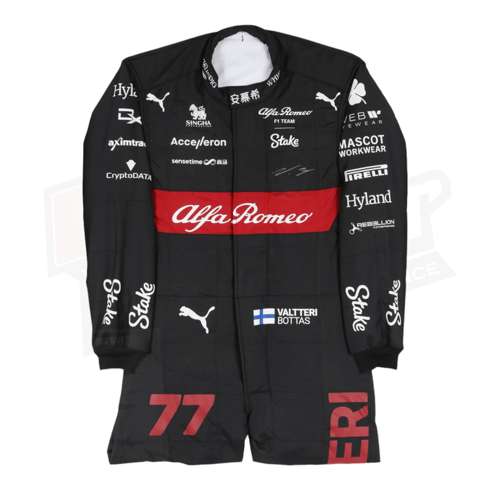 2023 Valtteri Bottas Alfa Romeo F1 Team Stake Replica Race Suit