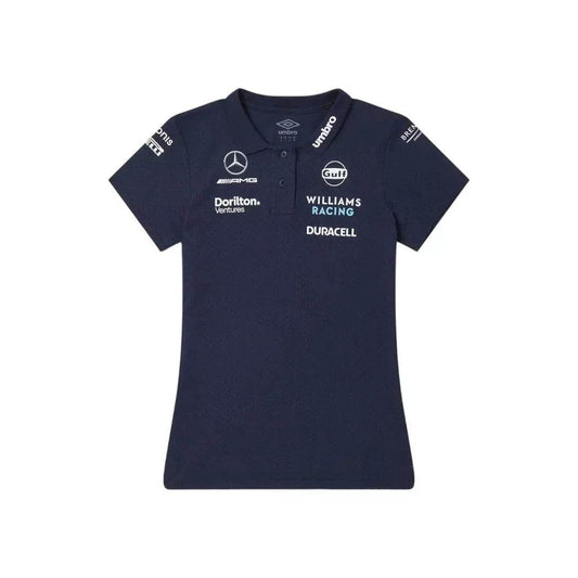 2023 Women's CVC Media Polo Navy - Dash Racegear