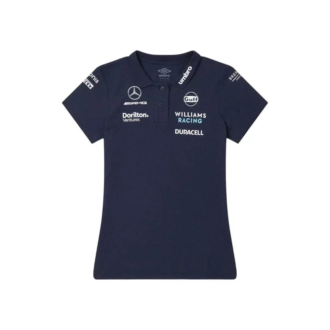 2023 Women's CVC Media Polo Navy - Dash Racegear