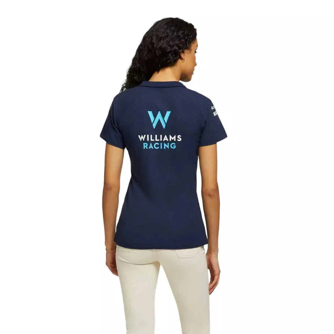 2023 Women's CVC Media Polo Navy - Dash Racegear