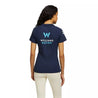2023 Women's CVC Media Polo Navy - Dash Racegear